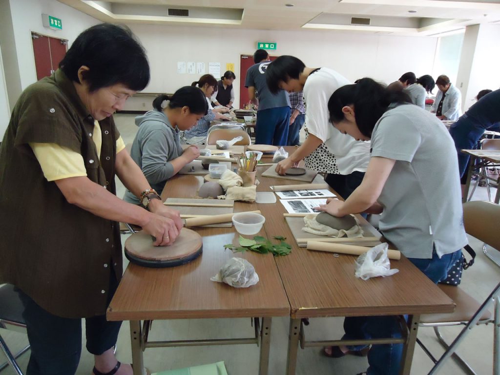 JA女性大学「なごみ」陶芸教室