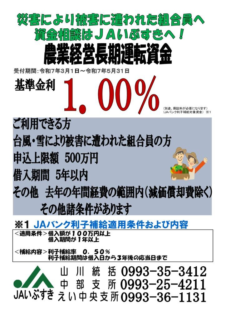 長期運転資金のチラシのサムネイル